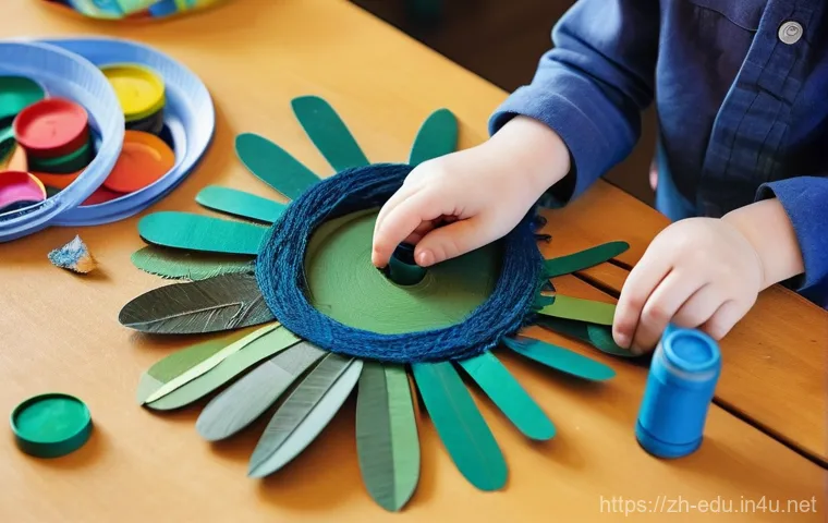 아이들의 창의성 향상 - **Prompt: Joyful Cardboard Spaceship Adventure**
    An imaginative 6-year-old child, dressed in com...