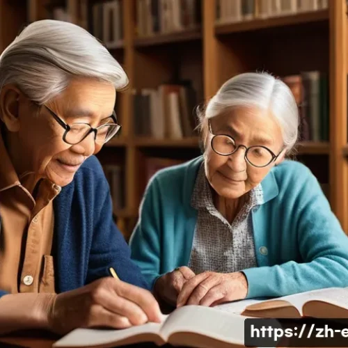 Home 29 시니어 문학 수업 - **Prompt 1: Rekindling the Love for Reading**
"A cozy and well-lit classroom scene filled with d...